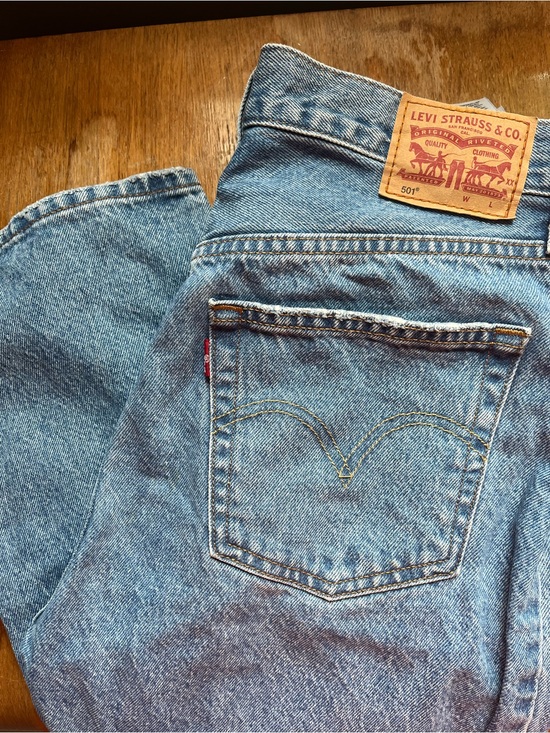 Levi's Denim - Levi's 501 Classic Blue Denim Jeans